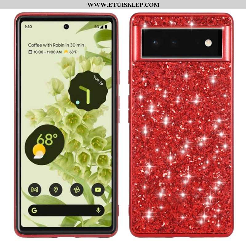 Etui do Google Pixel 6 Pro Jestem Brokatem